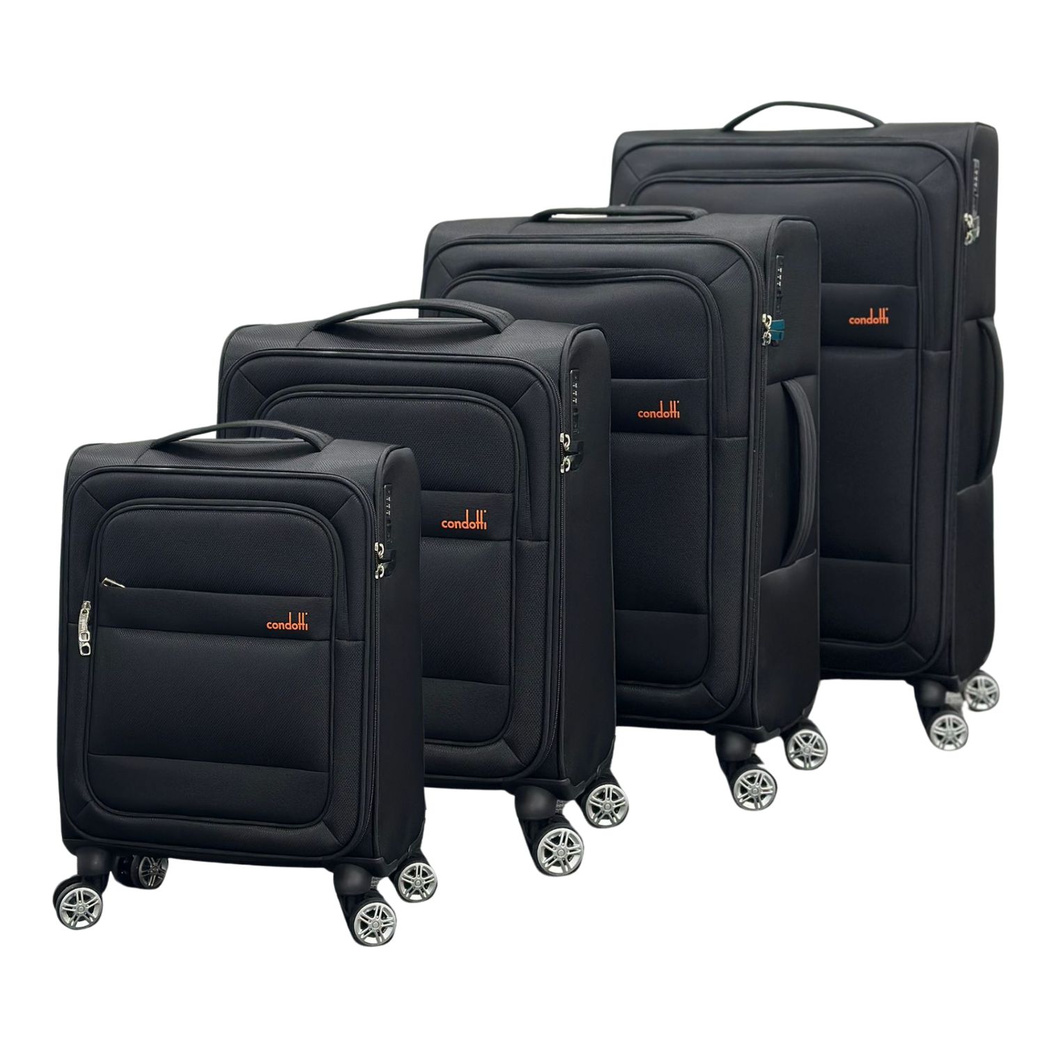 Condotti Triton 4 Piece Suitcase Set 